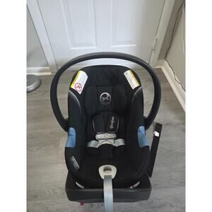 Cybex Aton M infant car seat + the Cybex SafeLock Base Together